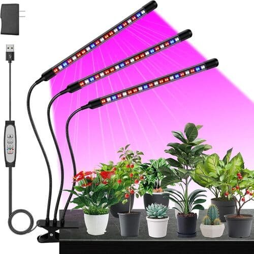 Lampara para plantas de interior huerto de bolsillo