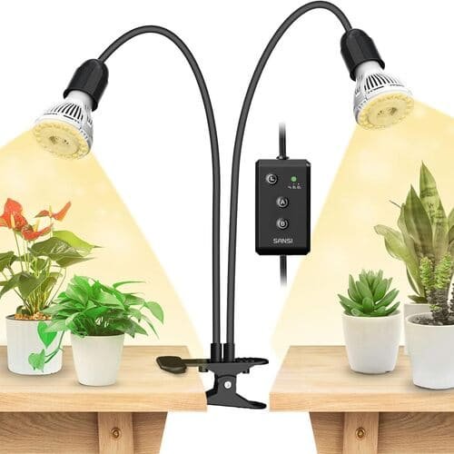 Sansi lampara de cultivo plantas macetas interior huerto de bolsillo