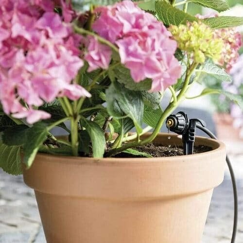 hozelock microkit goteo riego maceta balcon huerto de bolsillo