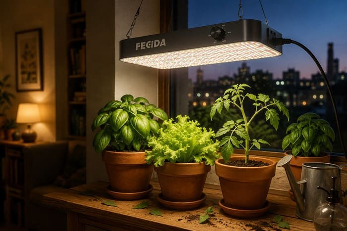 luces cultivo para plantas interior fecida iluminacion huerto de bolsillo